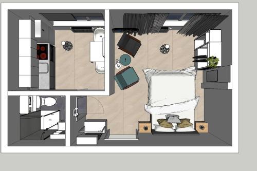Jakomini Apartment | City Apartment Rudolf 26m2