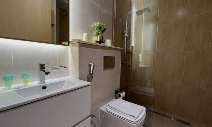 Jumeirah Village Circle Apartment | City Forest Studio in Dubai, High Floor