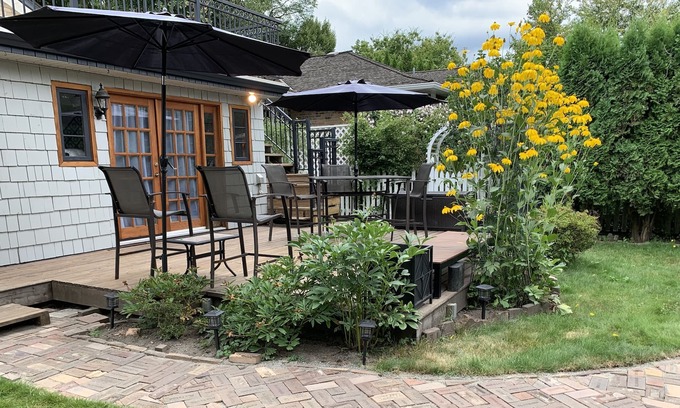 Abbotsford House | Clayburn Village, comfortable character brick home