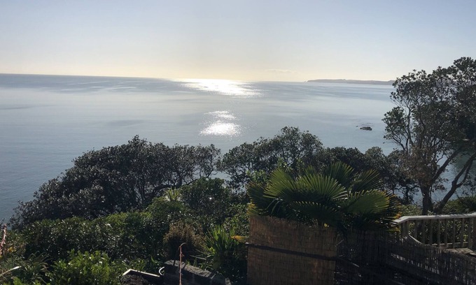 Red Beach House | Cliff top with Panoramic Sea Views