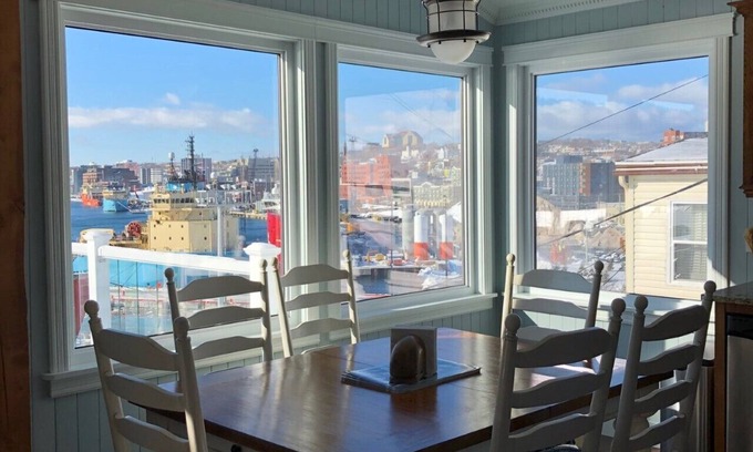 Downtown St. John's Cottage | Cliffside Cottage With Ocean, Harbour, City And Cliffside Views