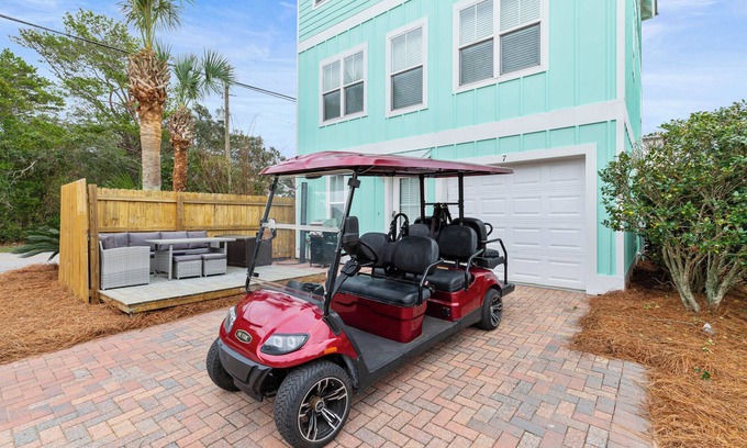 Santa Rosa Beach House | Close to Beach Access, Golf Cart, Great Location