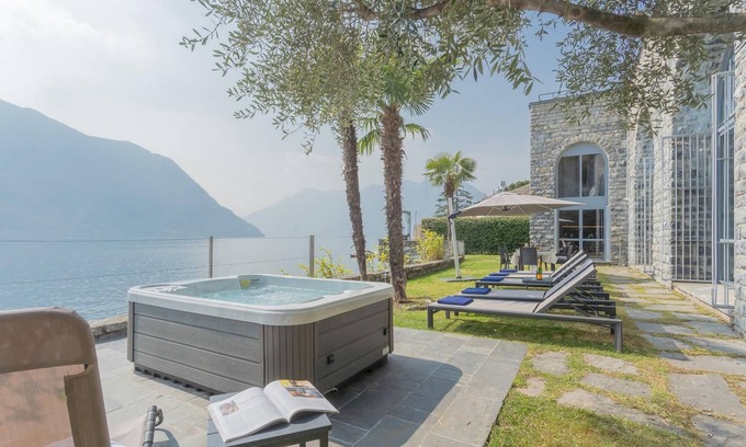 Sala Comacina Villa | Co-h679-stat6bt - Villa Sasso On Lake Como