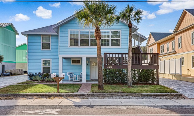 Ocean Cay House | Coastal Blue Bliss The Coral Reef