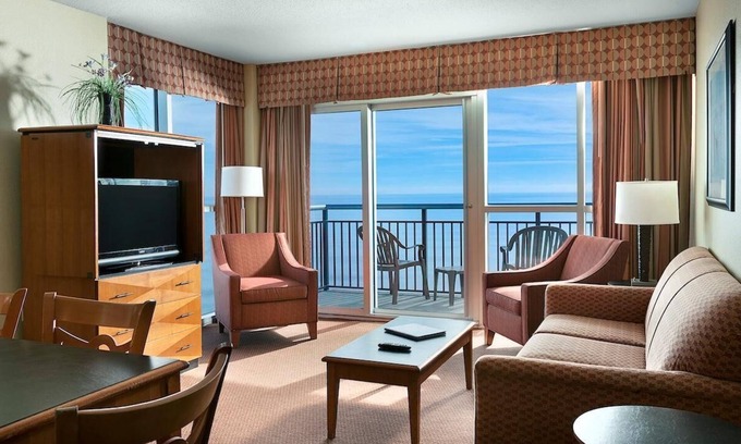 Downtown Myrtle Beach Condo | Coastal Charm 3 Bdrm Condo with Multiple Balconies