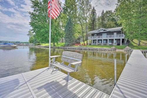 Coldwater House | Coldwater Family Retreat with Boat Dock and Grill!
