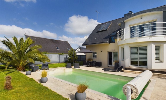 Concarneau Ski Chalet | -COLINE- Charmante maison familiale proch