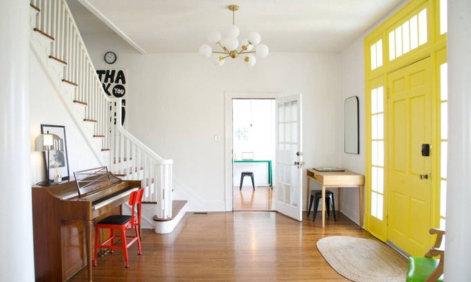 Lynchburg House | Color and fun awaits! This lively and charming home is sure to make you smile!