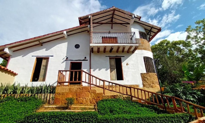 Barichara House | Color Marron casa de campo