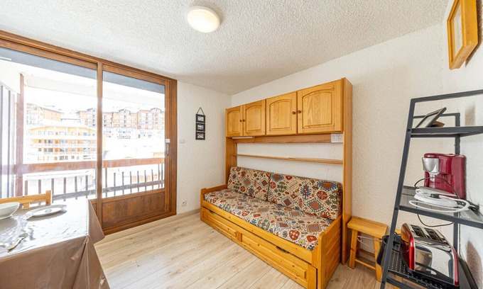 Montgellafrey Apartment | Comfortable studio near slopes, 2 pers, Saint-François-Longchamp