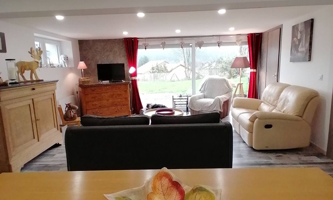 Le Tholy Apartment | Comfortable 80 m2 apartment near Gerardmer