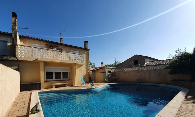 Olonzac House | Comfortable holiday home in Olonzac with private pool