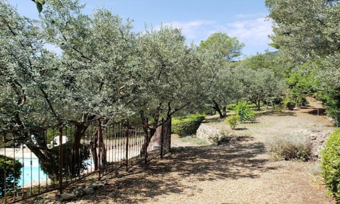 Callas House | Comfortable provencal villa with great views, pool, garden & 60+ olive trees