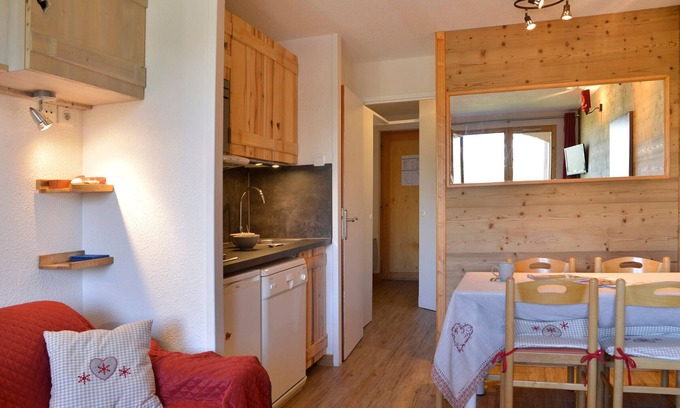 Belle Plagne Apartment | Comfortable Studio 4 pers · Ski-in/ski-out · Pets allowed