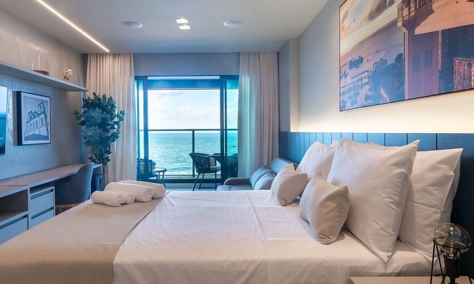 Armacao Apartment | Comfortable Studio with Ocean View in Armação