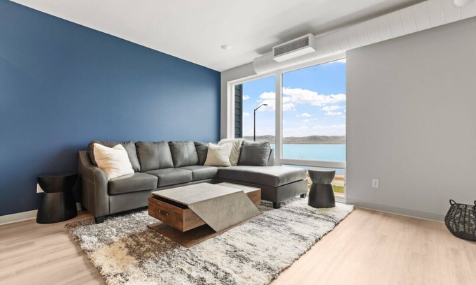 Lake City Condo | Condo with stunning views of Lake Pepin - Assigned Garage - Unit 207