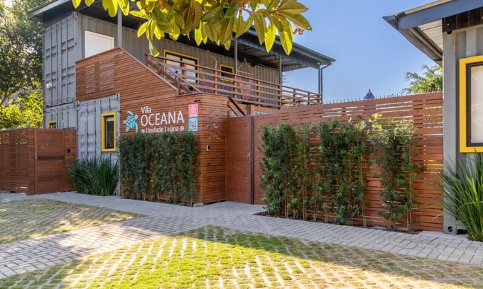 Lagoa da Conceicao Apartment | Container House|A/C|1000Mbps|Full Kitchen|BBQ
