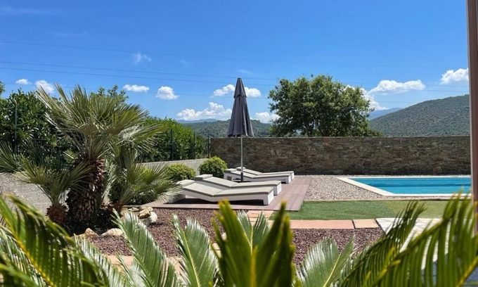 Saint-Florent House | Contemporary villa with swimming pool and private garden