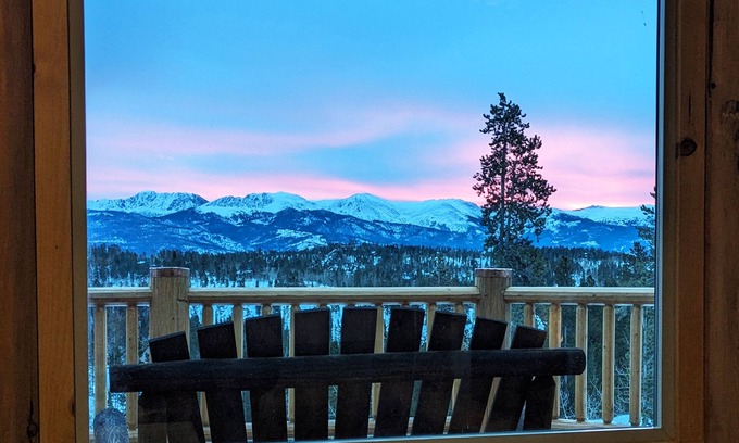 Winter Park Highlands House | Continental Divide Views! New Log Home w/Hot Tub!