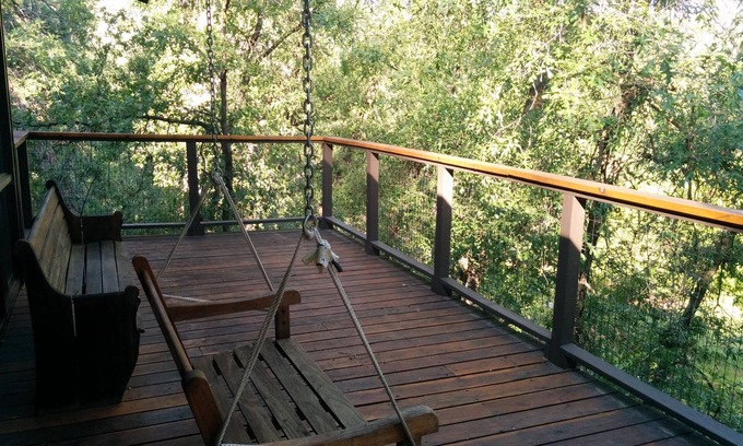 Whispering Pines Ski Chalet | Cool Paradise In The Oaks And Pines on the East Verde River on 3.5 Acres