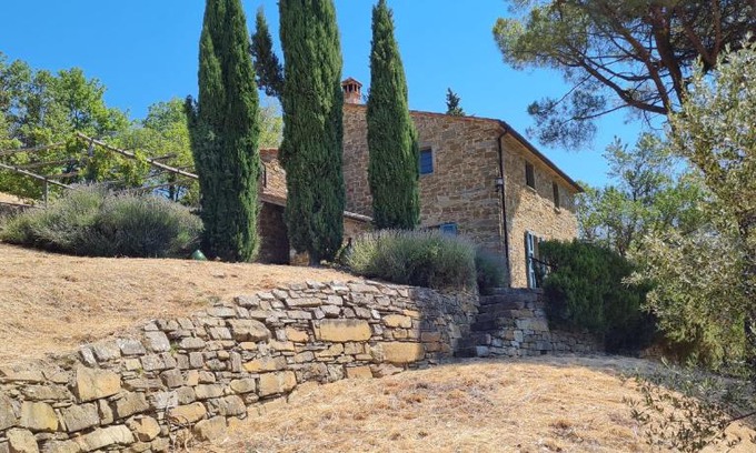 Pieve di Chio Villa | COPPA DI SOPRA - Beautiful villa with superb view