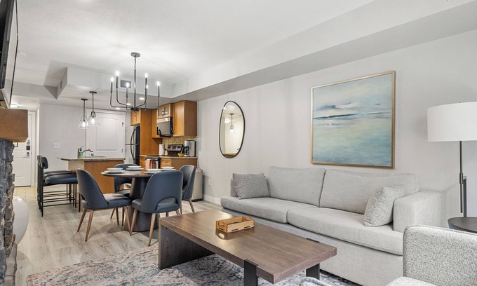 Copperstone Resort Condo | Copperstone 2BR in the Canadian Rockies - Dog-Friendly, Shared Hot Tub