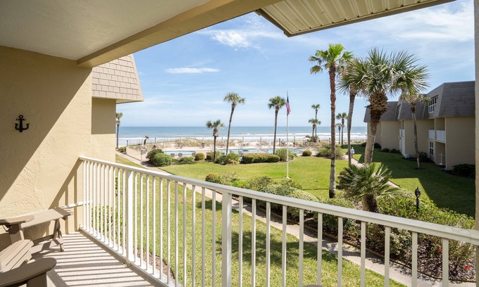 Crescent Beach Condo | Coquina A203- Steps to the Beach