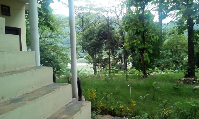 Garjia Cabin | CORBETT TIGER RETREAT [ RIVER SIDE, MUSICAL PRESENCE OF RIVER, WILDLIFE, BIRDS]