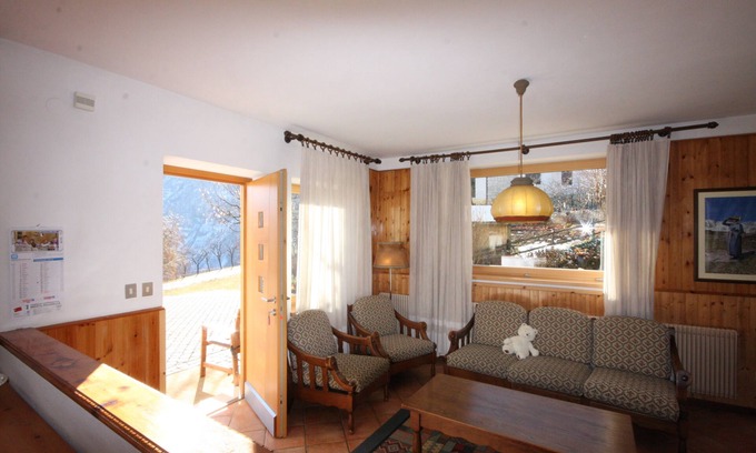 Fai della Paganella Apartment | Cortalta Mountain Lodge - Ground floor "Cherry tree" with garden