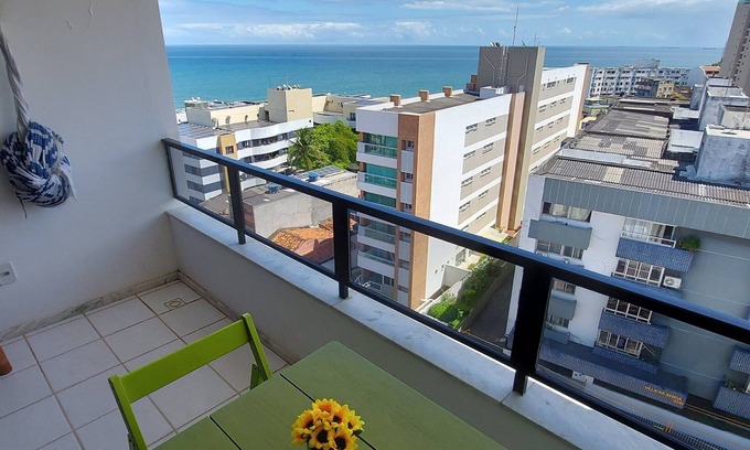 Rio Vermelho House | CORVE0104 - Varandinha e vista mar do Rio Vermelho