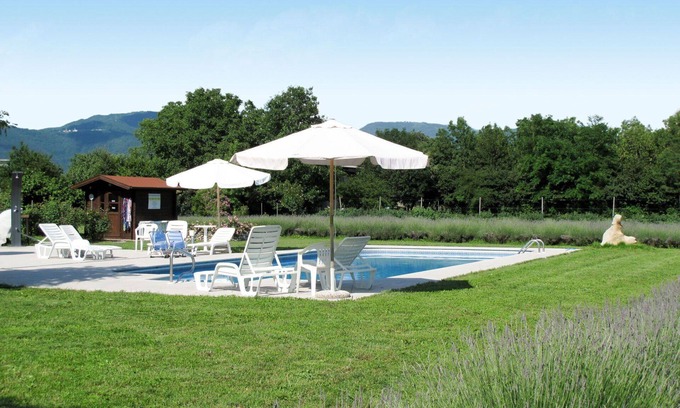 Povoletto House | Cosy apartment in villa for 4 people with pool, WIFI, A/C, TV and terrace