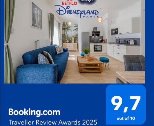 Montevrain Apartment | Cosy Apartment - Parking, Garden,10mn from Disneyland!