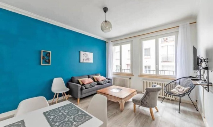 Rive Droite Apartment | Cosy Appart 3 Chambres Centre de Brest