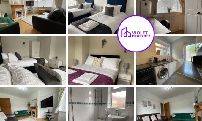 Birmingham House | Cosy Dinizia Stay | 2BR & 1BA | Sleep-5 & Parking