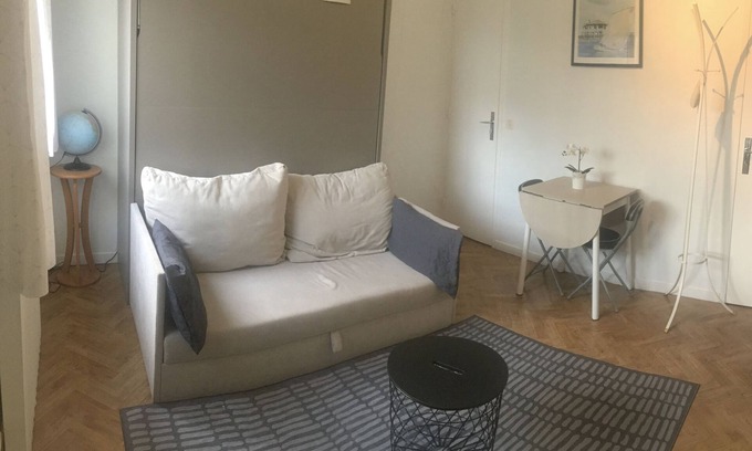Arcachon Apartment | Cosy studio, close to the beach, real bed and parking