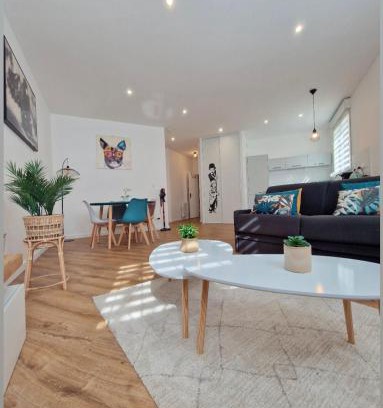 Grand Clement Apartment | Cosy Villeurbanne - Lyon Gare PartDieu