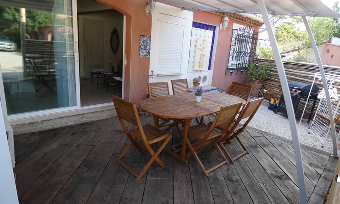 Cebazan House | Cottage 'Lotus 1' with private terrace and shared heated pool