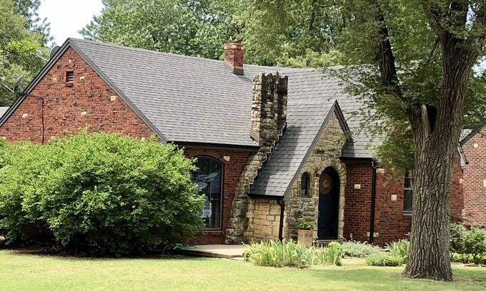 Wichita Cottage | Cottage straight out of storybook land.
