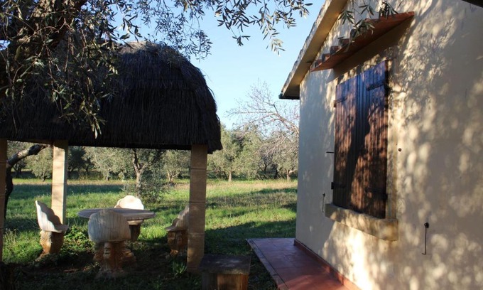 Cecina House | Cottage with a great fenced garden in the Tuscan countryside