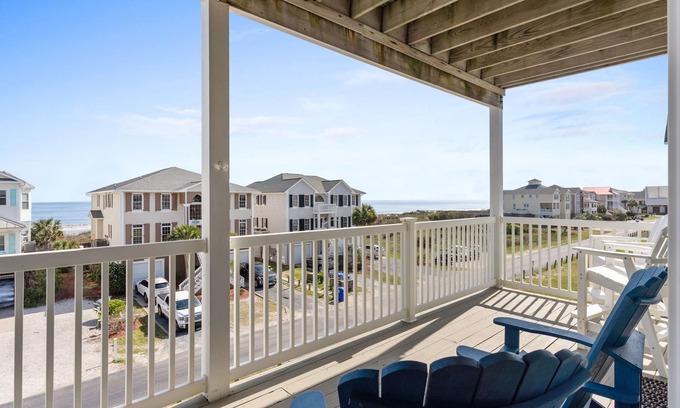 Ocean Isle Beach Condo | CottageVacations4u "Shore Thing"- ocean views-direct beach access-pool club