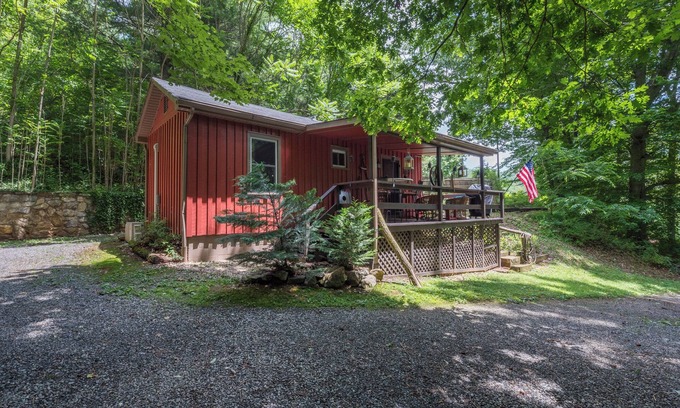 Skyland Cottage | Country Cottage Getaway | Private, Pet Friendly & 15 min. to Downtown AVL!