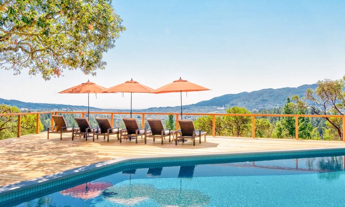 Santa Rosa Cottage | Country Cottage w/Hot Tub, Pool, Vineyard & Valley Views