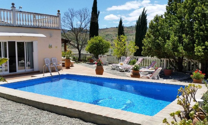 Coin Villa | Country finca set in elevated position.Private yet within 15-20mins walk to town