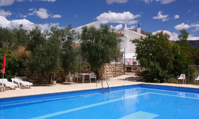 Velez-Blanco House | Country House 'Cortijo El Álamo De Vélez' with Mountain View, Private Pool and Wi-Fi