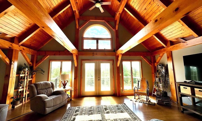 Candor House | Country Timber Frame Home