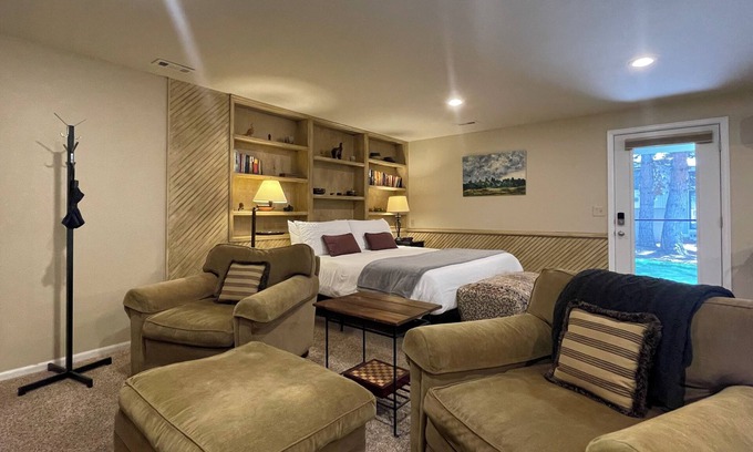 Fort Collins Apartment | Couples Retreat with Hot Tub, Sauna & Steam Room