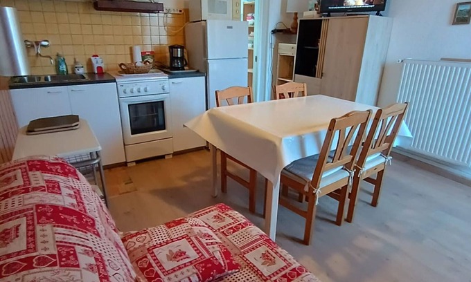 Briancon Apartment | Cozy 1BR Apartment with Private Garden, 300m to Pistes in Briançon