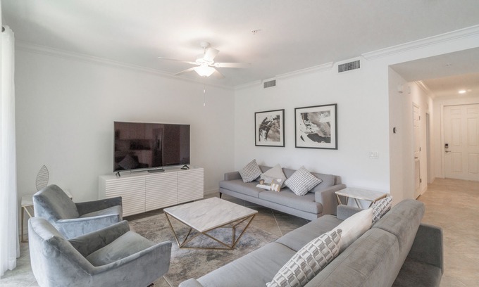 Naples Condo | Cozy 2BR Condo in Treviso Bay – Resort Amenities & Serene Lanai Views!