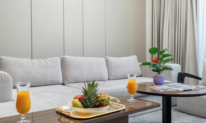 Business Bay Apartment | Cozy 3BR City View l King size Bed