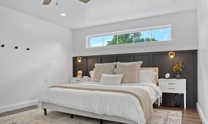 Parkesburg Apartment | Cozy Apt with King Bed - Full Kitchen - Desk Area